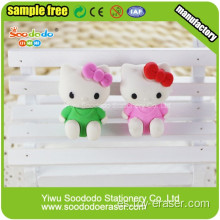 Diseño del rompecabezas Cute Hello Kitty Eraser